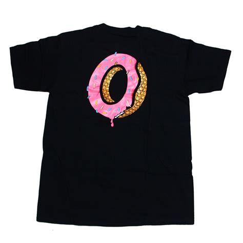 ODD FUTURE: Donut Logo Print Front and Back T.